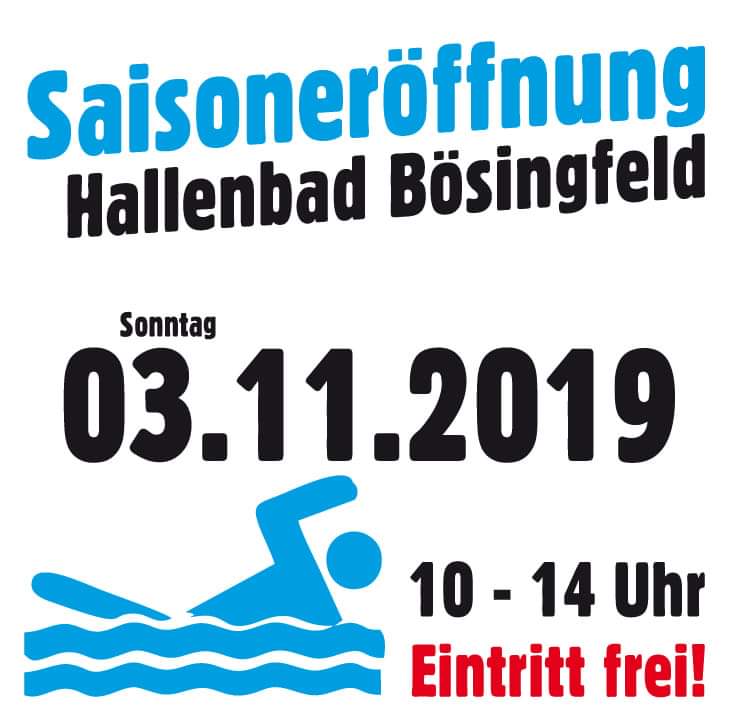 Hallenbad Bösingfeld Saisoneröffnung